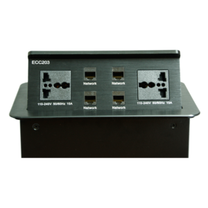 Cable Cubby Popup Box, HDMI Connector, cable cubby, adaptors, plugs & sockets, conference table AV connector