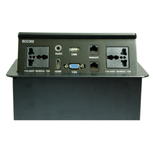 Cable Cubby Popup Box, HDMI Connector, cable cubby, adaptors, plugs & sockets, conference table AV connector